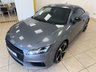 USED 2018 18 AUDI TT 2.0 TFSI Black Edition Coupe 3dr Petrol S Tronic Euro 6 (s/s) (230 ps) BLACK HALF LEATHER & SUEDE, SATELLITE NAVIGATION, AIR CONDITIONING, HEATED FRONT SEATS, FRONT & REAR PARKING SENSORS, FRONT ARM REST, MULTI FUNCTION STEERING WHEEL, REAR PRIVACY GLASS, 19&rdquo; ALLOY WHEELS, CUP HOLDERS, UPGRADED SOUND SYSTEM,