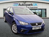 USED 2017 67 SEAT IBIZA 1.0 TSI SE Hatchback 5dr Petrol Manual Euro 6 (s/s) (95 ps) AWARD WINNING DEALERSHIP