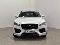 USED 2020 70 JAGUAR F-PACE 2.0 P250i Chequered Flag SUV 5dr Petrol Auto AWD Euro 6 (s/s) (250 ps) PANORAMIC GLASS ROOF + HEATED STEERING WHEEL + REVERSING CAMERA