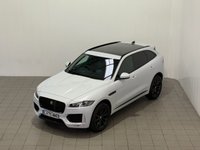 USED 2020 70 JAGUAR F-PACE 2.0 P250i Chequered Flag SUV 5dr Petrol Auto AWD Euro 6 (s/s) (250 ps) PANORAMIC GLASS ROOF + HEATED STEERING WHEEL + REVERSING CAMERA