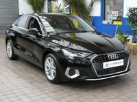 USED 2023 72 AUDI A3 1.0 TFSI 30 Sport Saloon 4dr Petrol S Tronic Euro 6 (s/s) (110 ps) SAT NAV ANDROID APPLE CARPLAY LEATHER CLIMATE CONTROL PARKING SENSORS 1 OWNER EXCELLENT SERVICE HISTORY WARRANTY
