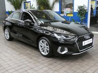 USED 2023 72 AUDI A3 1.0 TFSI 30 Sport Saloon 4dr Petrol S Tronic Euro 6 (s/s) (110 ps) SAT NAV ANDROID APPLE CARPLAY LEATHER CLIMATE CONTROL PARKING SENSORS 1 OWNER EXCELLENT SERVICE HISTORY WARRANTY