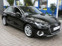 USED 2023 72 AUDI A3 1.0 TFSI 30 Sport Saloon 4dr Petrol S Tronic Euro 6 (s/s) (110 ps) SAT NAV ANDROID APPLE CARPLAY LEATHER CLIMATE CONTROL PARKING SENSORS 1 OWNER EXCELLENT SERVICE HISTORY WARRANTY