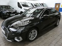 USED 2023 72 AUDI A3 1.0 TFSI 30 Sport Saloon 4dr Petrol S Tronic Euro 6 (s/s) (110 ps) SAT NAV ANDROID APPLE CARPLAY LEATHER CLIMATE CONTROL PARKING SENSORS 1 OWNER EXCELLENT SERVICE HISTORY WARRANTY