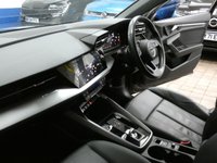 USED 2023 72 AUDI A3 1.0 TFSI 30 Sport Saloon 4dr Petrol S Tronic Euro 6 (s/s) (110 ps) SAT NAV ANDROID APPLE CARPLAY LEATHER CLIMATE CONTROL PARKING SENSORS 1 OWNER EXCELLENT SERVICE HISTORY WARRANTY