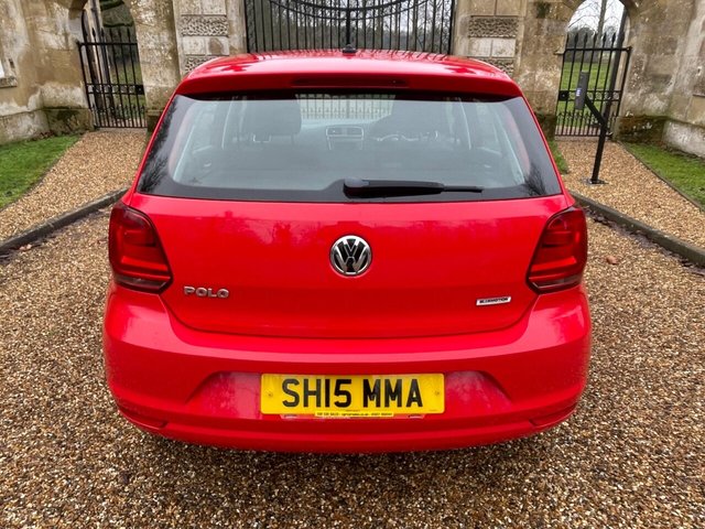 2015 VOLKSWAGEN POLO 1.0 BlueMotion Tech SE Euro 6 (s/s) 5dr - Photo 4