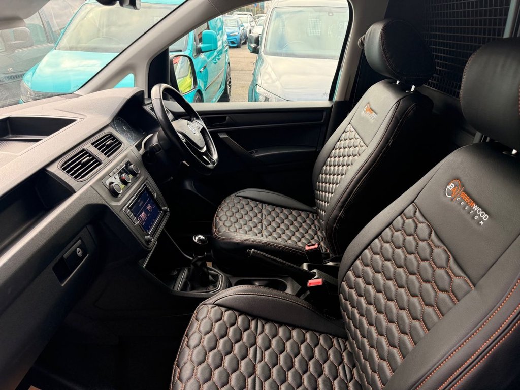 USED 2018 68 VOLKSWAGEN CADDY 2.0 TDI C20 BlueMotion Tech Highline Panel Van 5dr Diesel Manual SWB Euro 6 (s/s) (102 ps) **BESPOKE FINANCE PACKAGES**