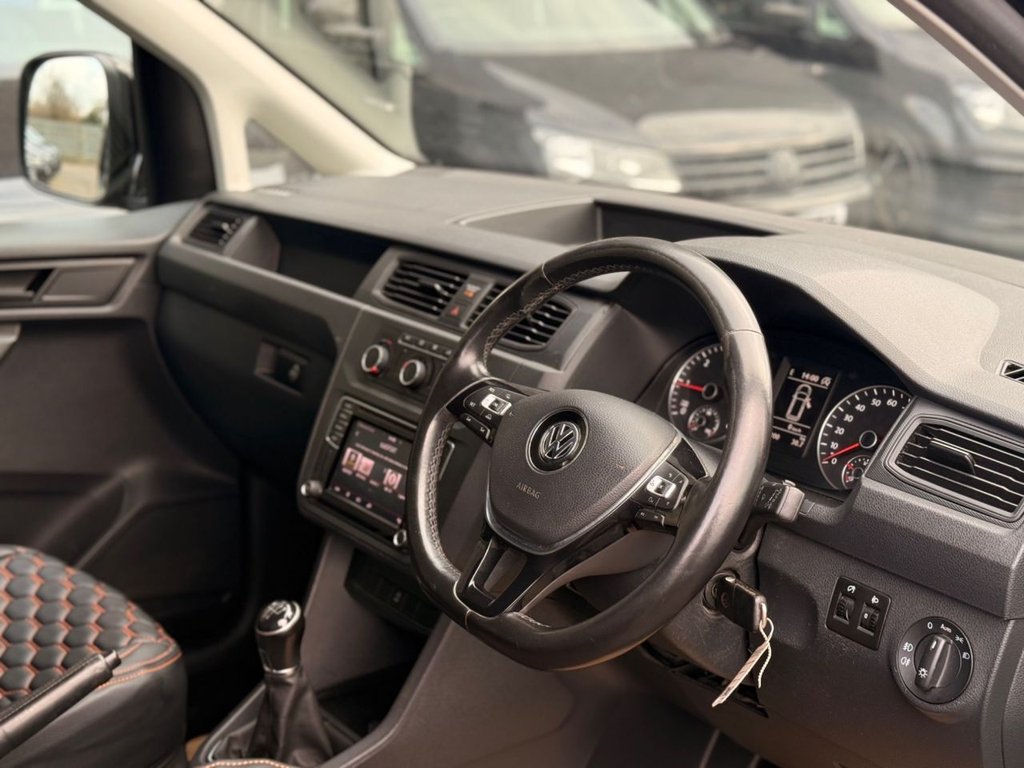 USED 2018 68 VOLKSWAGEN CADDY 2.0 TDI C20 BlueMotion Tech Highline Panel Van 5dr Diesel Manual SWB Euro 6 (s/s) (102 ps) **BESPOKE FINANCE PACKAGES**