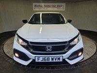 USED 2018 68 HONDA CIVIC 1.0 VTEC Turbo Sport Line Hatchback 5dr Petrol Manual Euro 6 (s/s) (126 ps) 