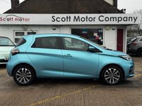USED 2021 71 RENAULT ZOE R135 EV50 52kWh GT Line Hatchback 5dr Electric Auto (Rapid Charge) (134 bhp) Big spec, keyless, Nav, Ren SH