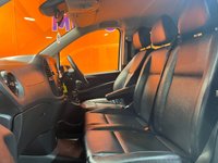 USED 2023 23 MERCEDES-BENZ VITO 2.0 114 CDI Progressive Crew Van Double Cab 5dr Diesel G-Tronic RWD L2 Euro 6 (s/s) (LWB) (136 ps) One Owner. LWB. Artico Leather