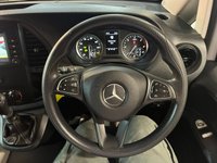 USED 2023 23 MERCEDES-BENZ VITO 2.0 114 CDI Progressive Crew Van Double Cab 5dr Diesel G-Tronic RWD L2 Euro 6 (s/s) (LWB) (136 ps) One Owner. LWB. Artico Leather