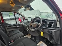 USED 2022 72 FORD TRANSIT CUSTOM Red 2.0 EcoBlue Limited Euro 6 panel, 49,600 miles, ULEZ compliant, Automatic, Sat Nav, A/C, F&R Sensors + Camera, Alloys Final price plus VAT @ 20%! This 2022 Ford Transit Custom 320 Limited van boasts a full service history, with its last service completed at 47,808 miles on 14 November 2025, and has had only one owner from new. This Euro 6 compliant 2.0 litre EcoBlue diesel automatic L2 H1 model comes with a 3 month warranty and a 12 month MOT provided on purchase. It features a wealth of notable equipment including a fixed rear view camera with front and rear parking assistance, trailer tow attachments with a towbar, and the ICE Feature P