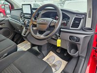 USED 2022 72 FORD TRANSIT CUSTOM Red 2.0 EcoBlue Limited Euro 6 panel, 49,600 miles, ULEZ compliant, Automatic, Sat Nav, A/C, F&R Sensors + Camera, Alloys Final price plus VAT @ 20%! This 2022 Ford Transit Custom 320 Limited van boasts a full service history, with its last service completed at 47,808 miles on 14 November 2025, and has had only one owner from new. This Euro 6 compliant 2.0 litre EcoBlue diesel automatic L2 H1 model comes with a 3 month warranty and a 12 month MOT provided on purchase. It features a wealth of notable equipment including a fixed rear view camera with front and rear parking assistance, trailer tow attachments with a towbar, and the ICE Feature P