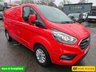 USED 2022 72 FORD TRANSIT CUSTOM Red 2.0 EcoBlue Limited Euro 6 panel, 49,600 miles, ULEZ compliant, Automatic, Sat Nav, A/C, F&R Sensors + Camera, Alloys Final price plus VAT @ 20%! This 2022 Ford Transit Custom 320 Limited van boasts a full service history, with its last service completed at 47,808 miles on 14 November 2025, and has had only one owner from new. This Euro 6 compliant 2.0 litre EcoBlue diesel automatic L2 H1 model comes with a 3 month warranty and a 12 month MOT provided on purchase. It features a wealth of notable equipment including a fixed rear view camera with front and rear parking assistance, trailer tow attachments with a towbar, and the ICE Feature P