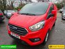 USED 2022 72 FORD TRANSIT CUSTOM Red 2.0 EcoBlue Limited Euro 6 panel, 49,600 miles, ULEZ compliant, Automatic, Sat Nav, A/C, F&R Sensors + Camera, Alloys Final price plus VAT @ 20%! This 2022 Ford Transit Custom 320 Limited van boasts a full service history, with its last service completed at 47,808 miles on 14 November 2025, and has had only one owner from new. This Euro 6 compliant 2.0 litre EcoBlue diesel automatic L2 H1 model comes with a 3 month warranty and a 12 month MOT provided on purchase. It features a wealth of notable equipment including a fixed rear view camera with front and rear parking assistance, trailer tow attachments with a towbar, and the ICE Feature P