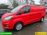USED 2022 72 FORD TRANSIT CUSTOM Red 2.0 EcoBlue Limited Euro 6 panel, 49,600 miles, ULEZ compliant, Automatic, Sat Nav, A/C, F&R Sensors + Camera, Alloys Final price plus VAT @ 20%! This 2022 Ford Transit Custom 320 Limited van boasts a full service history, with its last service completed at 47,808 miles on 14 November 2025, and has had only one owner from new. This Euro 6 compliant 2.0 litre EcoBlue diesel automatic L2 H1 model comes with a 3 month warranty and a 12 month MOT provided on purchase. It features a wealth of notable equipment including a fixed rear view camera with front and rear parking assistance, trailer tow attachments with a towbar, and the ICE Feature P