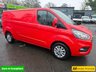 USED 2022 72 FORD TRANSIT CUSTOM Red 2.0 EcoBlue Limited Euro 6 panel, 49,600 miles, ULEZ compliant, Automatic, Sat Nav, A/C, F&R Sensors + Camera, Alloys Final price plus VAT @ 20%! This 2022 Ford Transit Custom 320 Limited van boasts a full service history, with its last service completed at 47,808 miles on 14 November 2025, and has had only one owner from new. This Euro 6 compliant 2.0 litre EcoBlue diesel automatic L2 H1 model comes with a 3 month warranty and a 12 month MOT provided on purchase. It features a wealth of notable equipment including a fixed rear view camera with front and rear parking assistance, trailer tow attachments with a towbar, and the ICE Feature P