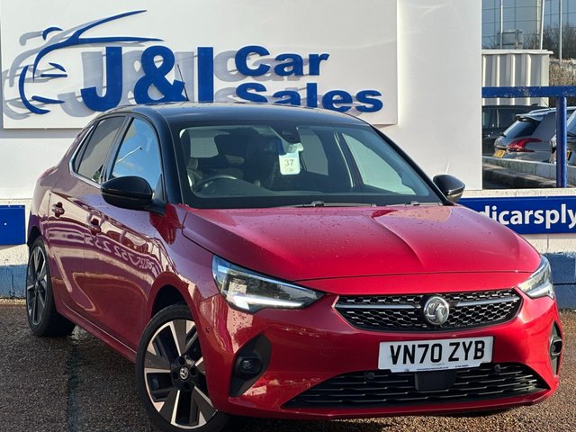 2020 VAUXHALL Corsa Electric 50kWh Elite Nav Hatchback 5dr Electric Auto (7.4Kw Charger) (136 ps)
