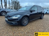 USED 2018 67 VOLKSWAGEN GOLF 1.6 TDI BlueMotion Tech SE Nav Estate 5dr Diesel Manual Euro 6 (s/s) (115 ps) ABS USB