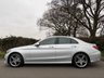 USED 2015 15 MERCEDES-BENZ C-CLASS 2.1 C220 BlueTEC AMG Line Saloon 4dr Diesel Manual Euro 6 (s/s) (170 ps) LEATHER NAV DAB CAMERA  SVC HISTORY
