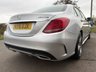 USED 2015 15 MERCEDES-BENZ C-CLASS 2.1 C220 BlueTEC AMG Line Saloon 4dr Diesel Manual Euro 6 (s/s) (170 ps) LEATHER NAV DAB CAMERA  SVC HISTORY