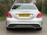 USED 2015 15 MERCEDES-BENZ C-CLASS 2.1 C220 BlueTEC AMG Line Saloon 4dr Diesel Manual Euro 6 (s/s) (170 ps) LEATHER NAV DAB CAMERA  SVC HISTORY