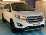 USED 2018 18 FORD EDGE 2.0 TDCi Titanium SUV 5dr Diesel Powershift AWD Euro 6 (s/s) (210 ps)+2 KEYS+2 FORMER KEEPERS+NAV+HISTORY+FULL LEATHER SEATS+PARK CONTROL+DAB+MEDIA+PANORAMIC SUNROOF+20