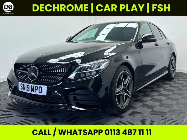 2019 MERCEDES-BENZ C-CLASS 2.0 C220d AMG Line Saloon 4dr Diesel G-Tronic+ Euro 6 (s/s) (194 ps)