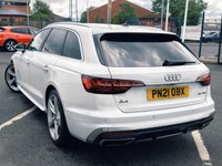 USED 2021 21 AUDI A4 AVANT 2.0 TDI 35 S line Estate 5dr Diesel S Tronic Euro 6 (s/s) (163 ps) 