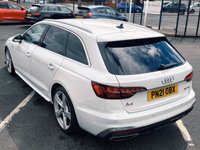 USED 2021 21 AUDI A4 AVANT 2.0 TDI 35 S line Estate 5dr Diesel S Tronic Euro 6 (s/s) (163 ps) 