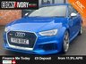 USED 2018 18 AUDI RS3 2.5 TFSI Sportback 5dr Petrol S Tronic quattro Euro 6 (s/s) (400 ps) FULL SERVICE HISTORY + 2 OWNERS + ARA BLUE METALLIC + FRESH SERVICE + FRESH MOT + FULL HEALTH CHECK