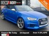 USED 2018 18 AUDI RS3 2.5 TFSI Sportback 5dr Petrol S Tronic quattro Euro 6 (s/s) (400 ps) FULL SERVICE HISTORY + 2 OWNERS + ARA BLUE METALLIC + FRESH SERVICE + FRESH MOT + FULL HEALTH CHECK