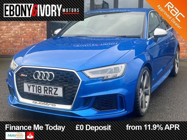 View our Audi Rs3 range