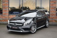 USED 2018 67 MERCEDES-BENZ GLA 2.0 GLA45 AMG (Premium) SUV 5dr Petrol SpdS DCT 4MATIC Euro 6 (s/s) (381 ps) PREMIUM LINE / PANORAMIC ROOF