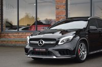 USED 2018 67 MERCEDES-BENZ GLA 2.0 GLA45 AMG (Premium) SUV 5dr Petrol SpdS DCT 4MATIC Euro 6 (s/s) (381 ps) PREMIUM LINE / PANORAMIC ROOF