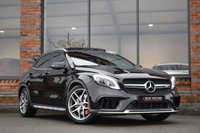 USED 2018 67 MERCEDES-BENZ GLA 2.0 GLA45 AMG (Premium) SUV 5dr Petrol SpdS DCT 4MATIC Euro 6 (s/s) (381 ps) PREMIUM LINE / PANORAMIC ROOF