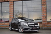 USED 2018 67 MERCEDES-BENZ GLA 2.0 GLA45 AMG (Premium) SUV 5dr Petrol SpdS DCT 4MATIC Euro 6 (s/s) (381 ps) PREMIUM LINE / PANORAMIC ROOF