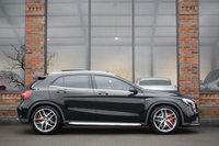 USED 2018 67 MERCEDES-BENZ GLA 2.0 GLA45 AMG (Premium) SUV 5dr Petrol SpdS DCT 4MATIC Euro 6 (s/s) (381 ps) PREMIUM LINE / PANORAMIC ROOF