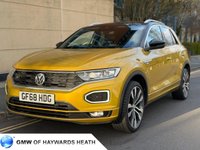USED 2018 68 VOLKSWAGEN T-ROC 1.5 TSI GPF EVO R-Line SUV 5dr Petrol Manual Euro 6 (s/s) (150 ps) APPLE CAR PLAY - SAT-NAV