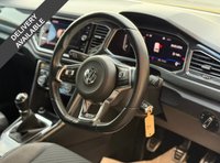 USED 2018 68 VOLKSWAGEN T-ROC 1.5 TSI GPF EVO R-Line SUV 5dr Petrol Manual Euro 6 (s/s) (150 ps) APPLE CAR PLAY - SAT-NAV