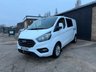 USED 2022 72 FORD TRANSIT CUSTOM 2.0 300 EcoBlue Limited Crew Van Double Cab 5dr Diesel Manual L2 H1 Euro 6 (s/s) (130 ps) Immaculate 1 owner from new example