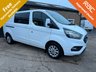 USED 2022 72 FORD TRANSIT CUSTOM 2.0 300 EcoBlue Limited Crew Van Double Cab 5dr Diesel Manual L2 H1 Euro 6 (s/s) (130 ps) Immaculate 1 owner from new example