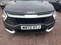 USED 2022 72 KIA SPORTAGE 1.6 CRDi 2 SUV 5dr Diesel Manual Euro 6 (s/s) (113 bhp) 1 OWNER , FULL SERVICE HISTORY, GREAT VALUE, ALLOYS,BLUETOOTH, NEW SHAPE