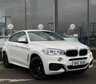 USED 2015 BMW X6 3.0 30d M Sport SUV 5dr Diesel Auto xDrive Euro 6 (s/s) (258 ps) THIS CAR COMES WITH 6 MONTHS WARRANTY , BREAKDOWN COVER & RECOVERY++  GREAT EXAMPLE OF AUTOMATIC SUV CAR APPLE CAR PLAY/ ANDRIOD AUTO + NAVIGATION SYSTEM + BLUETOOTH + DAB RADIO + USB CONNECTION + FRONT AND REAR PARKING SENSORS + FULL  LEATHER TRIM  + FRONT HEATED SEATS + CRUISE CONTROL + CLIMATE CONTROL + 20 INCH ALLOY WHEELS + AUTO START STOP + ELECTRIC PARKING BRAKE + HILL HOLD ASSIST + ELECTRIC SEAT ADJUSTMENT + TRACTION CONTROL + DAY TIME RUNNING LIGHTS + KEY LESS START + LUMBAR SUPPORT +