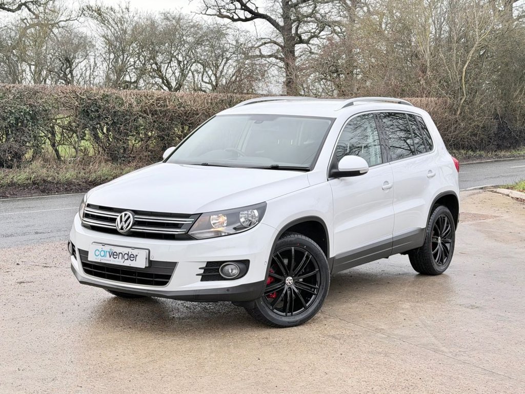 USED 2016 65 VOLKSWAGEN TIGUAN 2.0 TDI BlueMotion Tech Match Edition SUV 5dr Diesel DSG 4WD Euro 6 (s/s) (184 ps) 8 Services|2 Owners|SatNav|R.F Sensors|Auto Parking|Cruise|