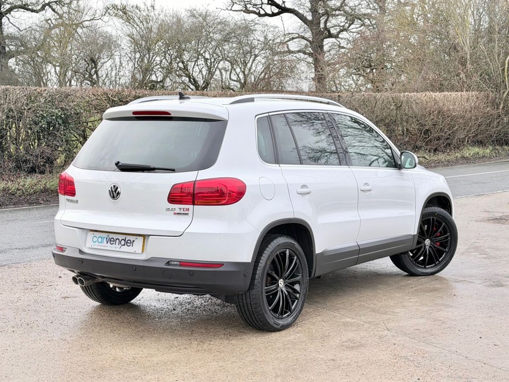 USED 2016 65 VOLKSWAGEN TIGUAN 2.0 TDI BlueMotion Tech Match Edition SUV 5dr Diesel DSG 4WD Euro 6 (s/s) (184 ps) 8 Services|2 Owners|SatNav|R.F Sensors|Auto Parking|Cruise|