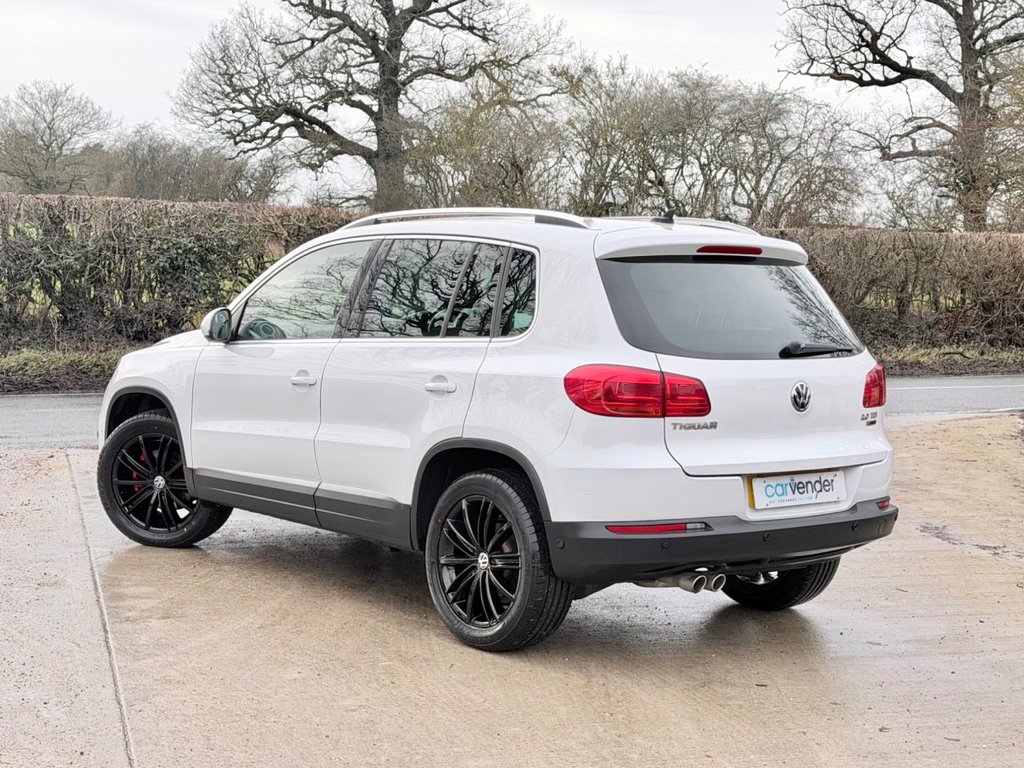 USED 2016 65 VOLKSWAGEN TIGUAN 2.0 TDI BlueMotion Tech Match Edition SUV 5dr Diesel DSG 4WD Euro 6 (s/s) (184 ps) 8 Services|2 Owners|SatNav|R.F Sensors|Auto Parking|Cruise|