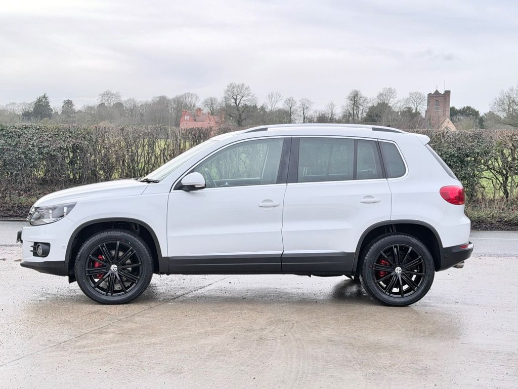 USED 2016 65 VOLKSWAGEN TIGUAN 2.0 TDI BlueMotion Tech Match Edition SUV 5dr Diesel DSG 4WD Euro 6 (s/s) (184 ps) 8 Services|2 Owners|SatNav|R.F Sensors|Auto Parking|Cruise|