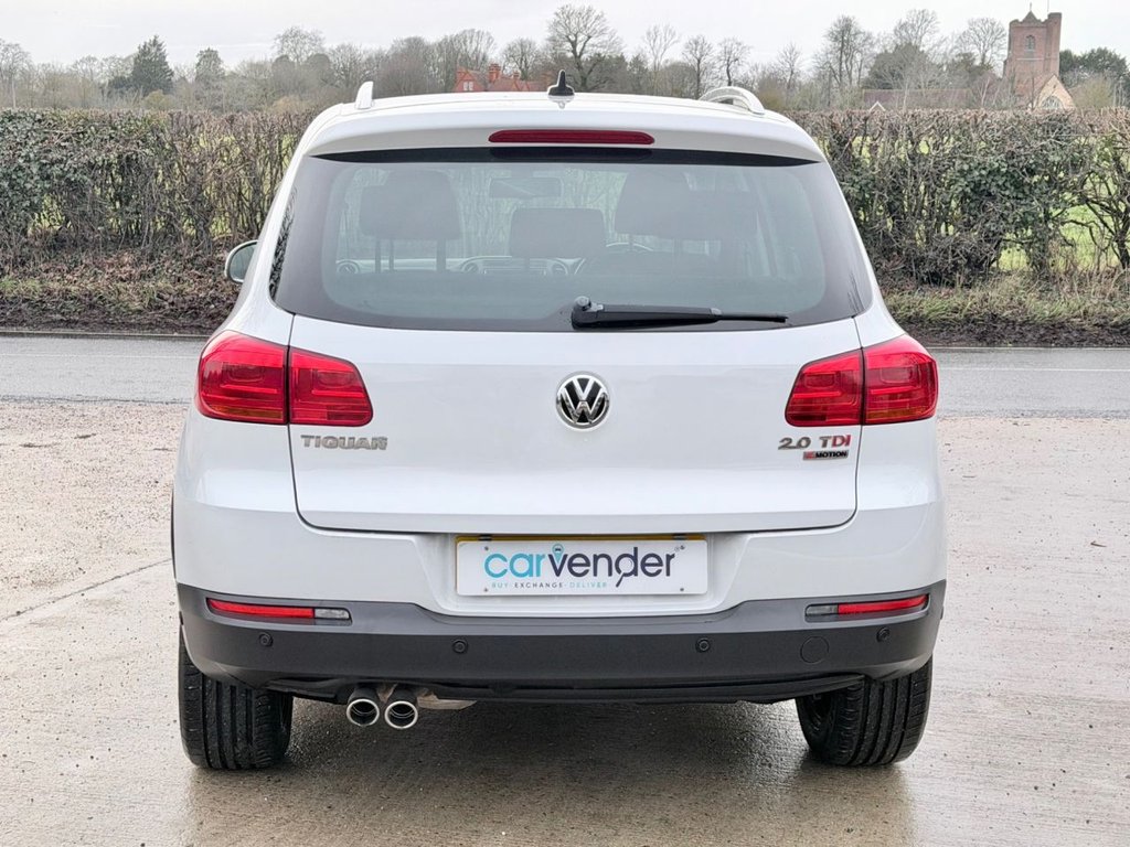 USED 2016 65 VOLKSWAGEN TIGUAN 2.0 TDI BlueMotion Tech Match Edition SUV 5dr Diesel DSG 4WD Euro 6 (s/s) (184 ps) 8 Services|2 Owners|SatNav|R.F Sensors|Auto Parking|Cruise|